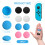 Replacement Button Caps for Switch Joycon, 8PCS Thumbsticks Protector Covers for Switch/Lite Silicone Protective Accessories for Joystick 3D Grips Ca 2
