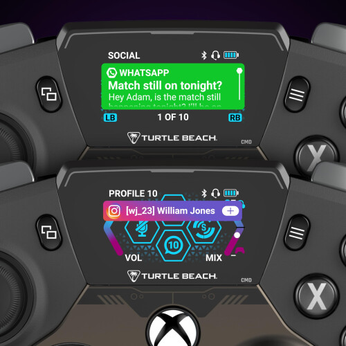 Turtle Beach Turtle Beach Stealth Ultra Wireless High Performance Gaming Controller with Rapid Charge Dock, Adjustable Triggers and Command Display. Officially Li 1
