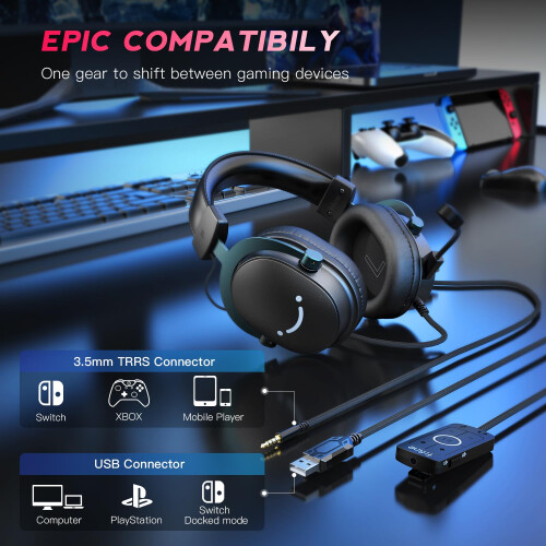 FIFINE FIFINE H9 USB Gaming Headset 1