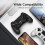 AceGamer 2 Pack Wireless Controller for PS4，Game Controller for PS4/Pro/Slim/PC，Gamepad Joystick with Turbo/Back Button/Dual Vibration/6-Axis Gyro 4