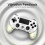 AceGamer 2 Pack Wireless Controller for PS4，Game Controller for PS4/Pro/Slim/PC，Gamepad Joystick with Turbo/Back Button/Dual Vibration/6-Axis Gyro 5