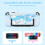 Kuitmor Protective Case Compatible with Switch 2 Model 2025, Hard PC Dockable Scratch&Shock Protection Cover Designed for Switch 2025 - DEG 2
