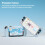 Kuitmor Protective Case Compatible with Switch 2 Model 2025, Hard PC Dockable Scratch&Shock Protection Cover Designed for Switch 2025 - DEG 4