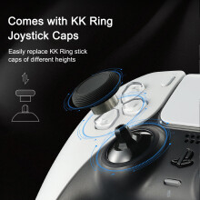 AKNES GuliKit TMR Electromagnetic Joysticks for DualSense PS5 / DualSense Edge Controller, Sticks Replacement Accessories for Playstation 5 Controlle