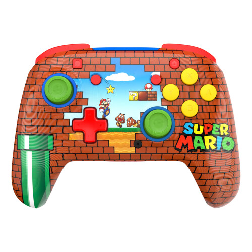 Turtle Beach Turtle Beach Rematch Wireless Controller: Mario Bricks Reveal – Officially Licensed by Nintendo. Also works with Nintendo Switch 2 (C Button is not 1