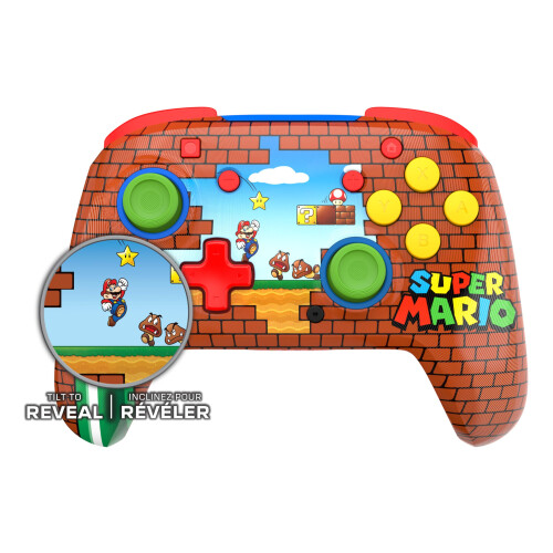 Turtle Beach Turtle Beach Rematch Wireless Controller: Mario Bricks Reveal – Officially Licensed by Nintendo. Also works with Nintendo Switch 2 (C Button is not 2