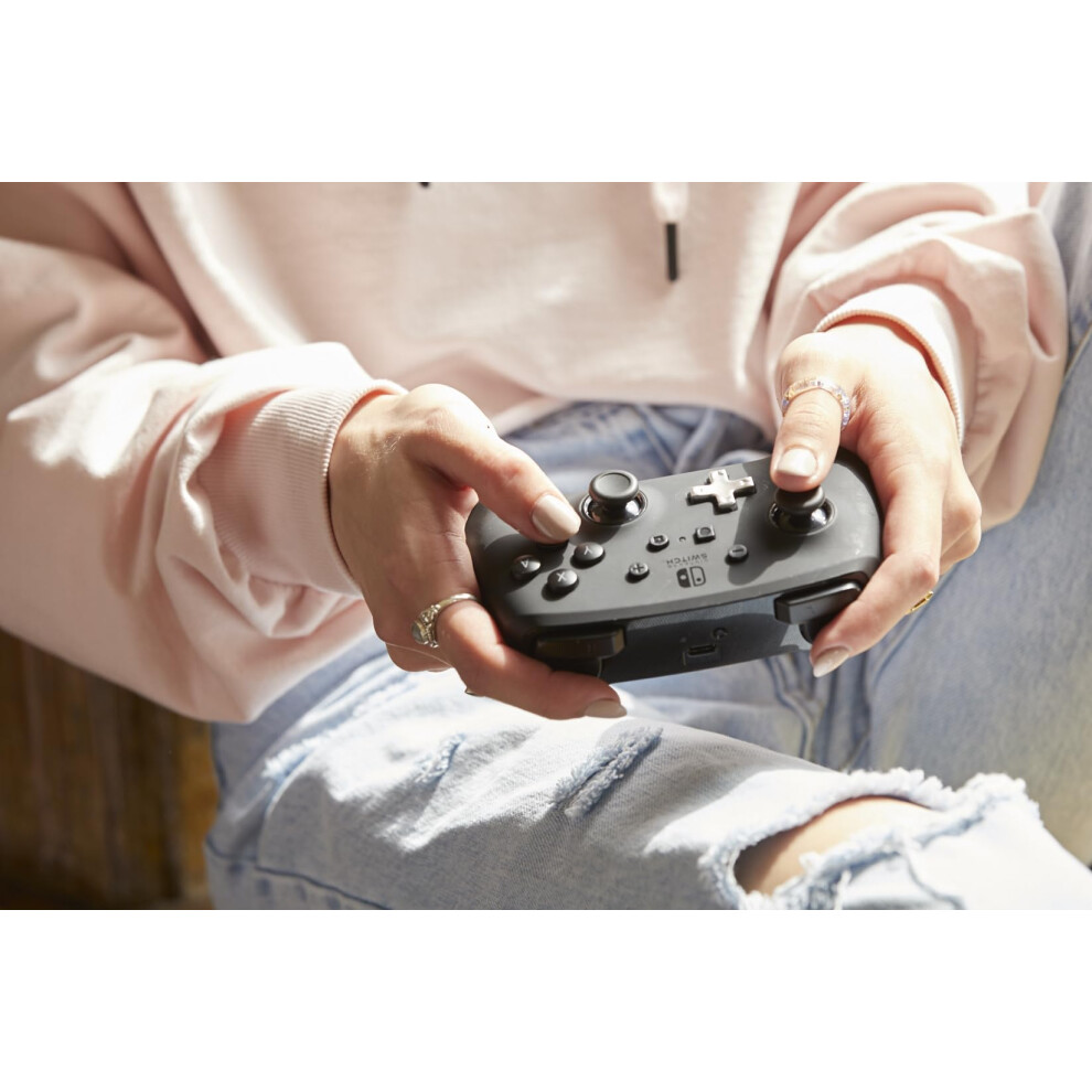 Powera Enhanced Wireless Controller For Nintendo Switch - Nintendo Switch - Oled Model, Nintendo Switch Lite, Gamepad, Game Controller, Blueto Black 5009583743545