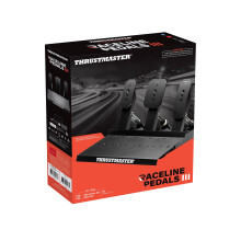 Thrustmaster Raceline Pedals III – Magnetic 3-Pedal Set for Xbox Series X|S, Xbox One, PS5, PS4 and PC, H.E.A.R.T Technology, Includes Adjustable Br