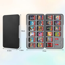 Vicloon Game Card Case Switch for Nintendo Switch, Game Card Holder Game Storage with 24 Cartridge Slots, Switch Game Holder case for Switch Game Car