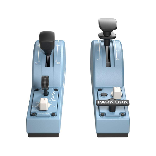 Thrustmaster Thrustmaster TCA Quadrant Add-On Airbus Edition - Realistic Flap, Spoiler, and Brake Controls for PC 1