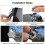 EEEKit Joysticks Replacement, 3D Analog Sensor Joysticks Module Thumb Sticks Repair Kit for PS5 Portal PSVR2 Controller, 2PCS 6