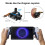 EEEKit Joysticks Replacement, 3D Analog Sensor Joysticks Module Thumb Sticks Repair Kit for PS5 Portal PSVR2 Controller, 2PCS 4