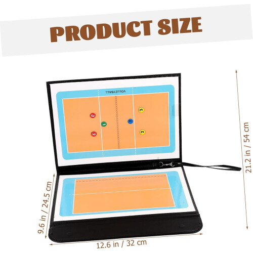 1 Set Portable Board Coaching Board Sports Ball Coaching Board for Training Use 1