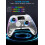 AOC AOC PC Controller - Interactive Screen Wireless Controller Compatible with PC/Switch/PS4/iOS/Android, Hall Effect Joystick & Dual-Mode Triggers, RGB 6