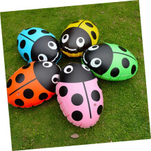 Borsa galleggiante di sicurezza portatile a forma di coccinella per il nuoto in acque libere, borsa galleggiante ad alta visibilità