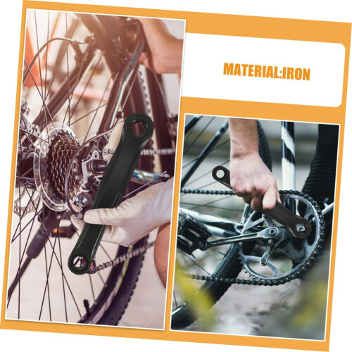 Enhanced Efficiency Bicycle Crankset 42 Tooth Single Speed Universal Fit Durable Construction Easy Installation 2
