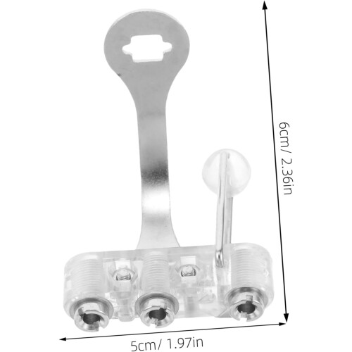 Stainless Steel Epee Socket Bracket Replacement Part for Fencing Stand Fencing Tool Small Socket for Training Equipment 1