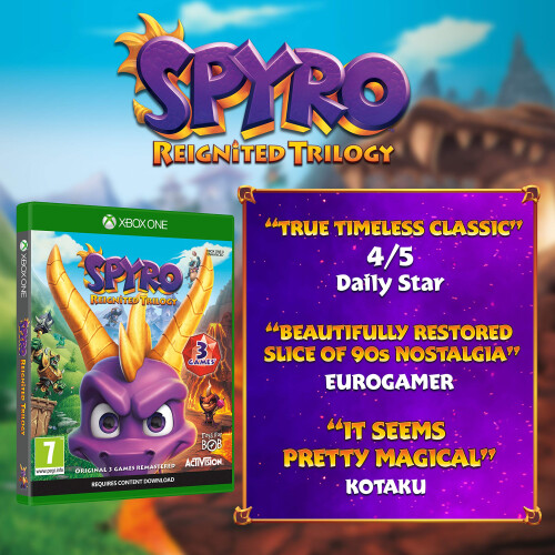 Spyro Trilogy Reignited (Xbox One) 1