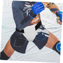 Groin Guard for Boxing Male Sports Protector Portable Crotch Guard Reusable Comfortable Integrated Design for Safety