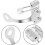 Stainless Steel Epee Socket Bracket Replacement Part for Fencing Stand Fencing Tool Small Socket for Training Equipment 7