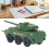 Militärtruck aus Legierung, Pull-Back-Modell, Größe: 7,5 cm 16