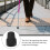 2pcs Floor Mat Cane Rubber Tips Replacement Cane Anti-skid Tips Cane Tip Walking Pole Rubber Tips Walking 8