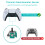 Mcbazel 13 in 1 Replacement for PS5 DualSense Controller, 2.3K Ohm Replacement Trimmer Potentiometer Sensor for PS5 Controller,Replacement Parts Sens 2