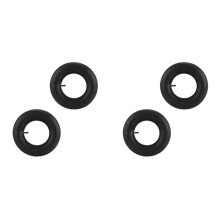 4 Pcs 3.50 / 4.00-6 Tire Tube Inner Tube Tire Wheel 350 / 400-6 Innertube Moto-Rubber Valve 6