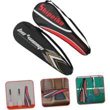 Elegante borsa per racchetta da badminton in tessuto Oxford con tracolla, robusta e facile da usare per ragazzi e ragazze adulti.