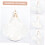 Fun Chicken Shape Egg Baskets Iron Crafted White Gold Kitchen Storage Decorative Practical 6