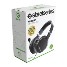 SteelSeries 61429 Arctis 1 - All-Platform Compatibility - For Xbox, PS4, PS5, PC, Nintendo Switch & Lite, Mobile - Detachable Clearcast Microphone (X