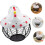 Eggs Storage Container Kitchen Fruit Bowl Iron Art Chicken Lid Mesh Basket Country Style Kitchen Accessory 3