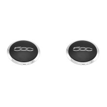 4 Stücke 133 mm Radkappe für  500 Räder Nabenkappen 68078419AC 68078421AC Staubschutz 51884863 Silber