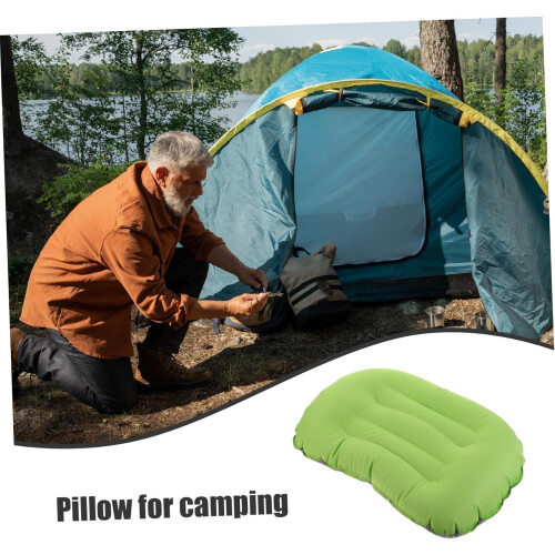 Multi-Function Pillow Inflatable for Camping Travel Car Office Home Safe and Comfortable Ethnic Design 1