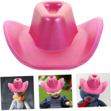 Miniatura di cappello da cowboy western giocattolo per decorazioni per feste fai da te Mini cappelli leggeri