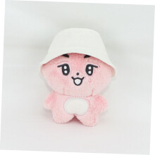 Cappelli in miniatura da 10 cm per bambole, in poliestere, con design a cappello da sole per travestimenti di compleanno e feste.