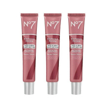 (Red 3pcs) No7 Restore & Renew Multi-Action Face & Neck Serum - Anti Aging Serum for Deep Wrinkle Repair - Collagen Infused Skincare