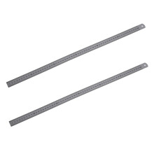 2X RèGle Longue de Mesure Droite en Acier Inoxydable de 60 cm Et de 23,6 Pouces