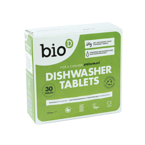 Biod Dishwasher Tablets 30 Tablets BDWT30