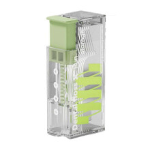 (green/1pcs) Portable Mini Dental Floss Floss Pick Storage Box Portable Floss Box Automatic Pop-Up Floss Box Home Clean