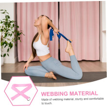 Joustamaton Yoga Band Metal D Ring 5kpl joogahihna venytykseen ja vahvistamiseen