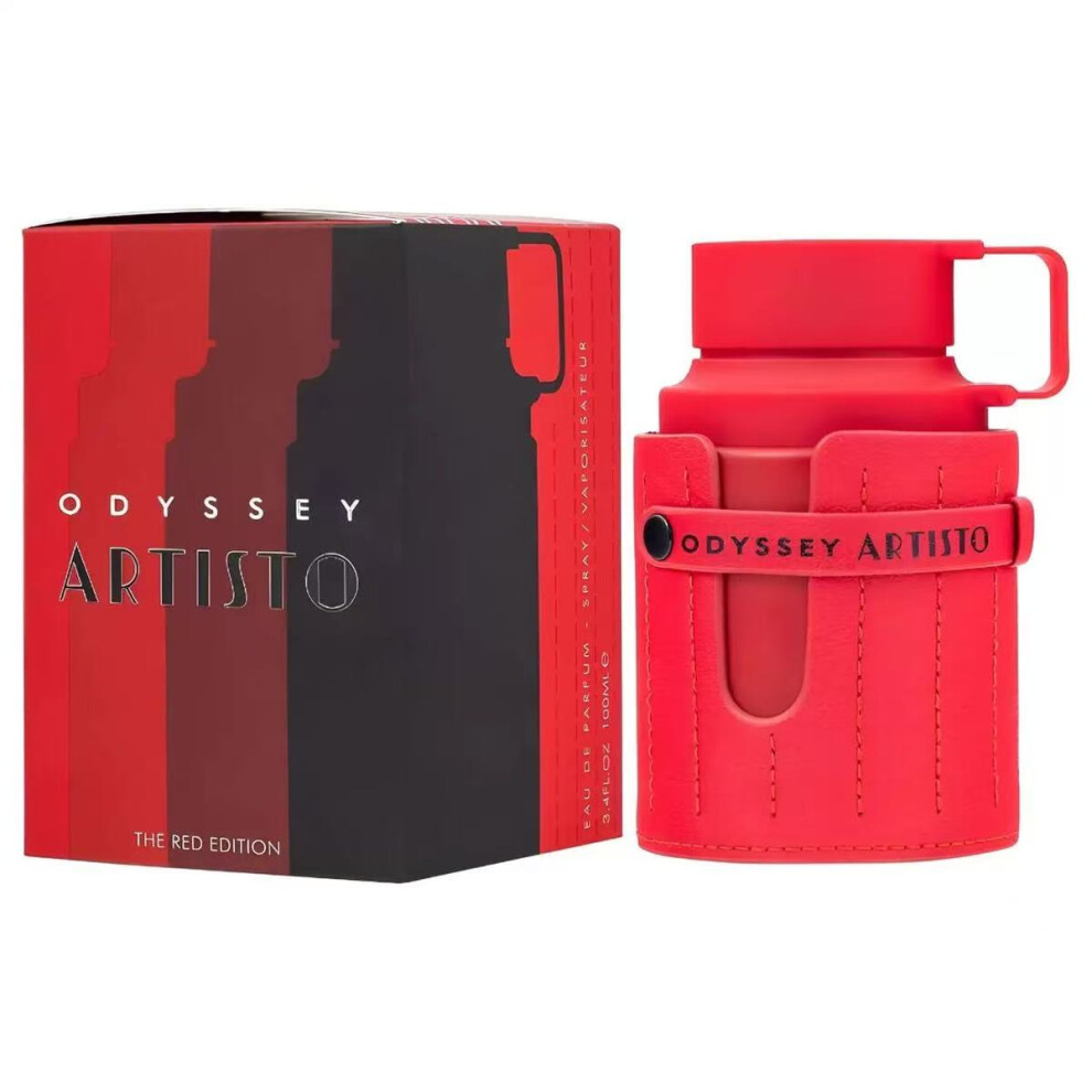 Premium Oriental Perfume Voyage Artisto Red Edition EDP 100ml (3.4 fl oz), Fruity Floral Woody Fragrance for Unisex