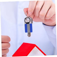 10 portachiavi con catarifrangenti di sicurezza, visibilità notturna, per uomini e donne