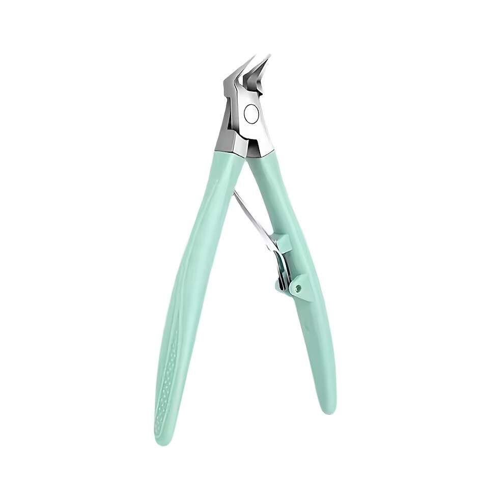 Stoyotu Green (Green) 1Pcs Nail Clipper Cuticle Nippers For Paronychia Stainless Steel Nail Cutters Ingrown Toenail Scissors Manicure Tool
