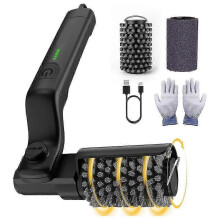 Electric Rotary Grill Brush for Outdoor Grill, 3-Speed Power Control, Stainless Steel BBQ Brush, 90 Mins Runtime