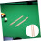 Pool Table Pocket Replacement Set 160 Drop Pockets Drawstring Ball Bag Net Easy Install Billiards Accessory Kit 8