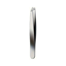 (oblique) Rose Golden Stainless Steel Eyebrow Tweezer with Slant and Flat Point Beauty Tools for Eyelash Tweezer & Ingrown Hair Removal