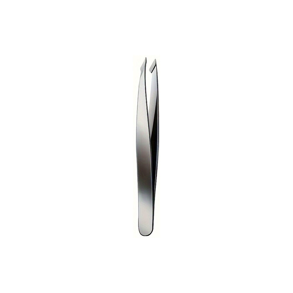 Stoyotu Golden (Knife) Rose Stainless Steel Eyebrow Tweezer With Slant And Flat Point Beauty Tools For Eyelash Tweezer & Ingrown Hair Removal