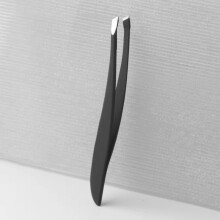 (Oblique mouth) Hair Beard Removal Eyebrow Tweezers Eyelash Extension Tweezer 1/4pcs Banana Clip Hair Removal Clip Stainless Steel Eyebrow Clip