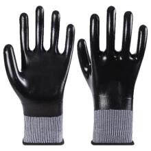 12-Pair Nitrile Coated Work Gloves, Anti-Slip, Waterproof, Oil for Garden and Water Tasks